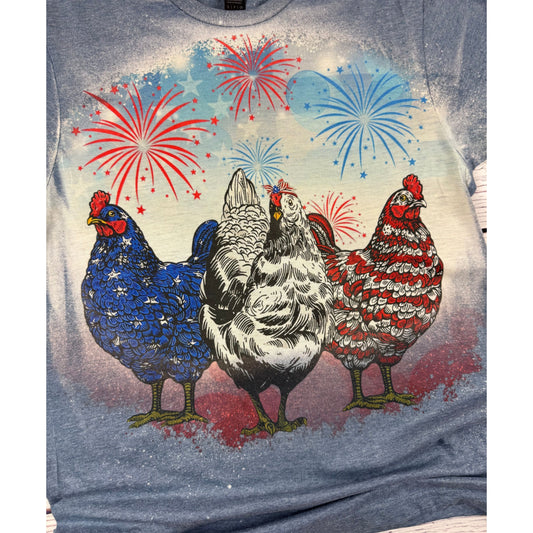 Patriotic Chickens