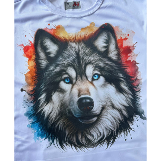 Blue Eyed Wolf