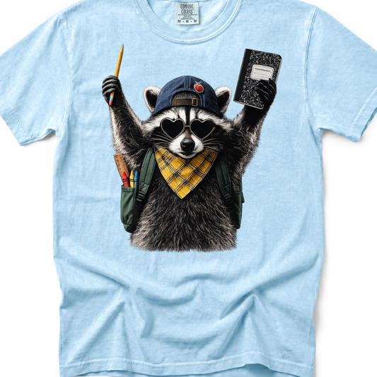 Back to School Racoon