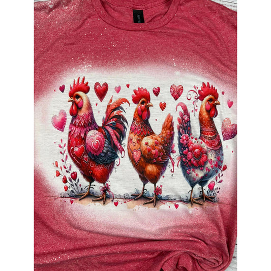 Valentine Chicken Love