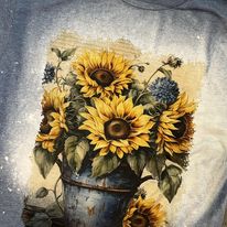 Sunflower Bucket