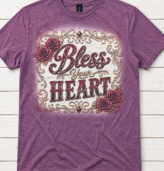 Bless Your Heart Maroon
