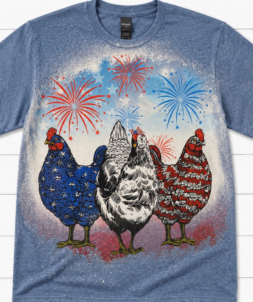 Patriotic Chickens