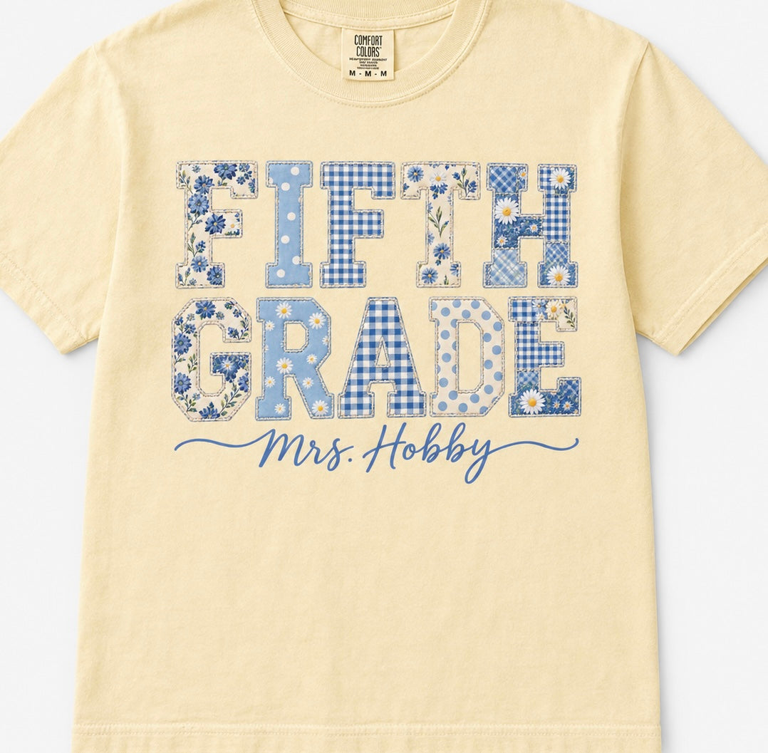 Personalized Patchwork Butter