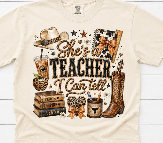 She's A Teacher...