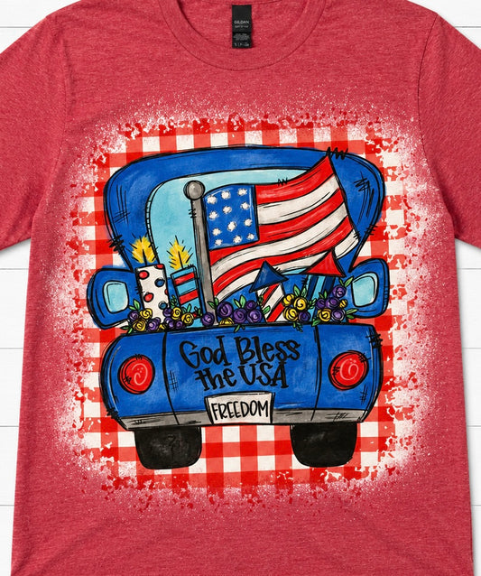 God Bless The USA Truck