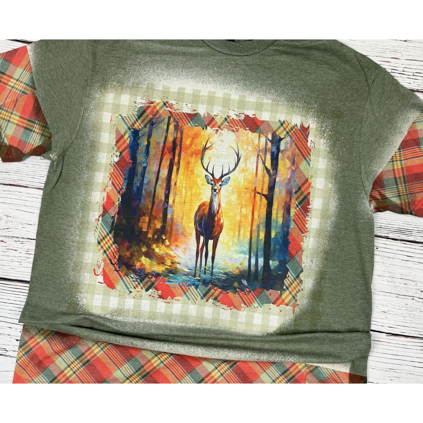 Fall Scene Plaid