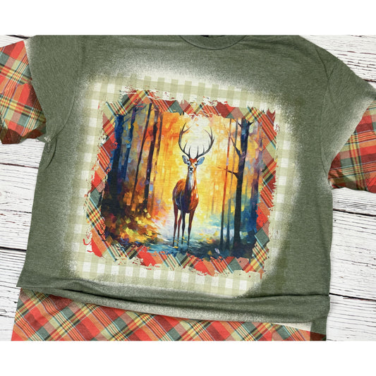 Fall Scene Plaid