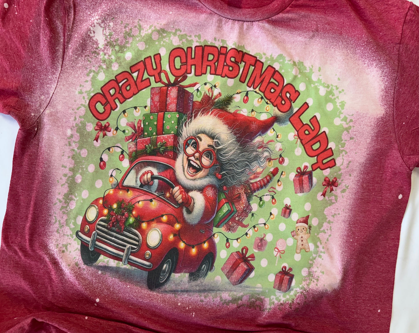 Crazy Christmas Lady