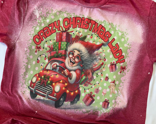Crazy Christmas Lady