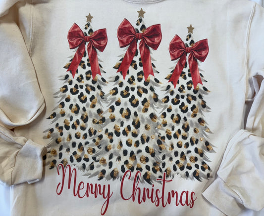 Cheetah Christmas Trees